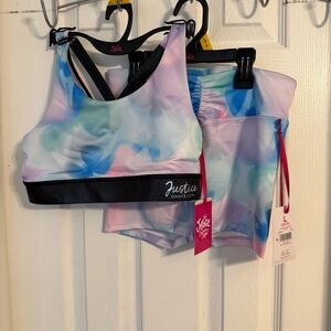 Justice girls dance outfit